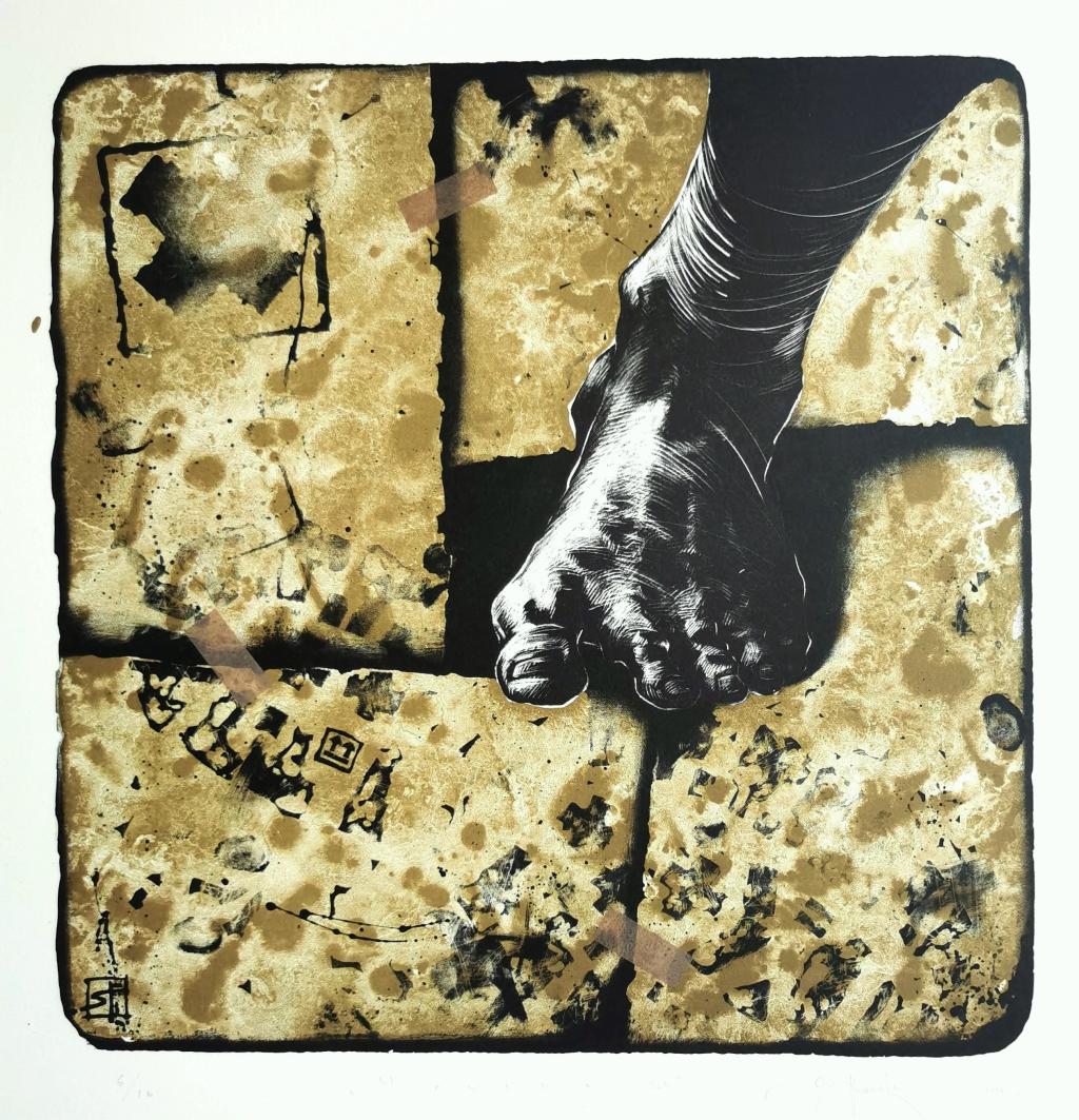 《迁徙》套色石版画 50X50cm 费德勒•舒勒梅列夫 《迁徙》套色石版画 50X50cm 费德勒•舒勒梅列夫