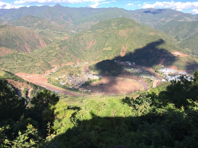 大理州云龙县“天然太极”美景 大理州云龙县“天然太极”美景