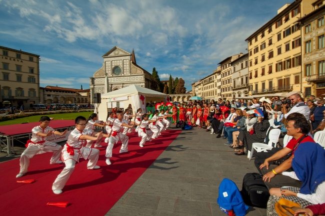 2015年9月26日,意大利佛罗伦萨大学孔子学院活动日-功夫秀 2015年9月26日,意大利佛罗伦萨大学孔子学院活动日-功夫秀