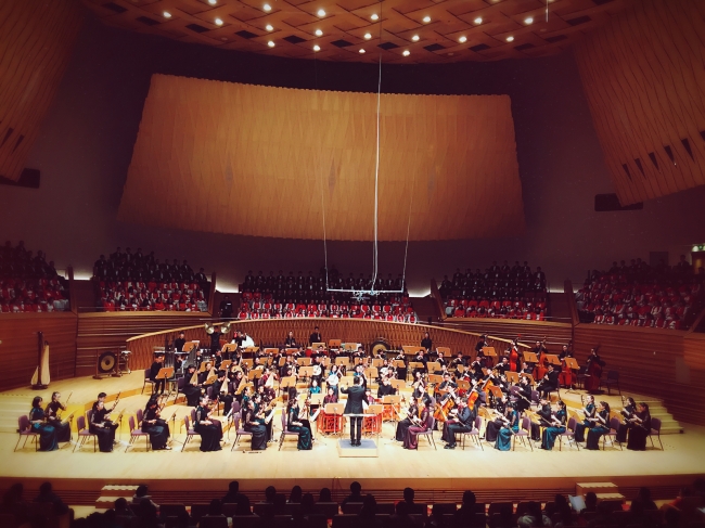 民乐团合奏照片 民乐团合奏照片