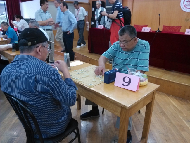 滕宗德在比赛现场