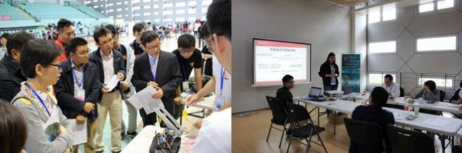 创意组现场展示与答辩