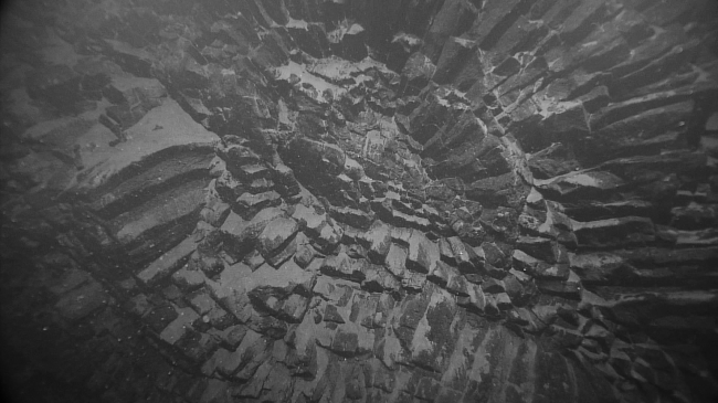 火山岩柱状节理